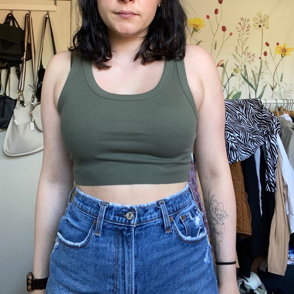 High waisted Abercrombie shorts